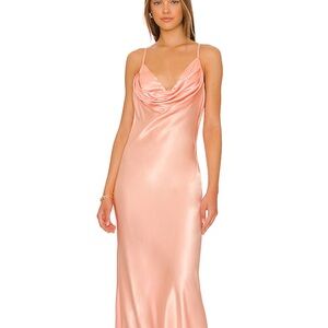 REVOLVE RARE L’ACADEMIE Rumi Satin Slip Dress – Sold Out IT-Girl Look